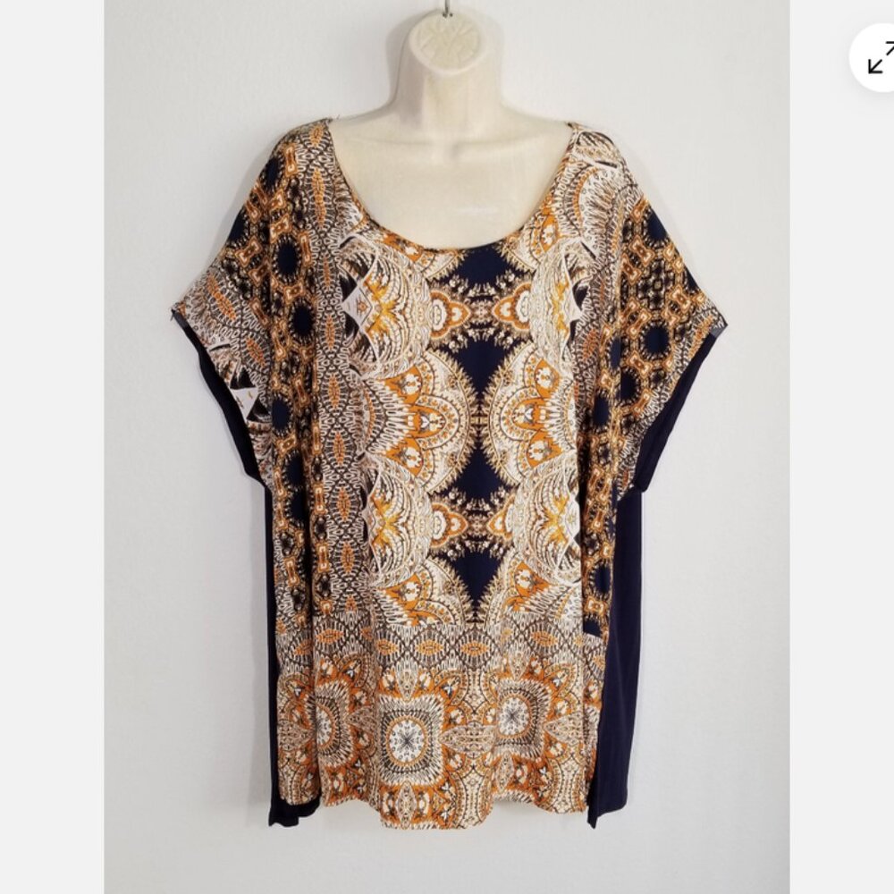 AVENUE Blouse Top 6525E1M